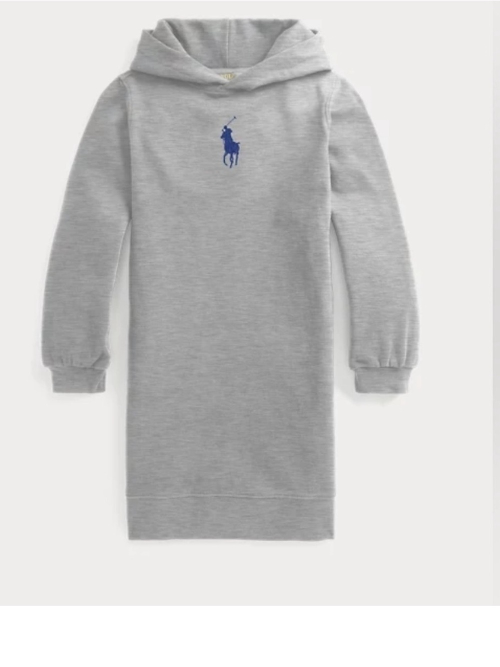 NWOT Polo Ralph Lauren | Big Pony Hooded Sweatshirt Dress